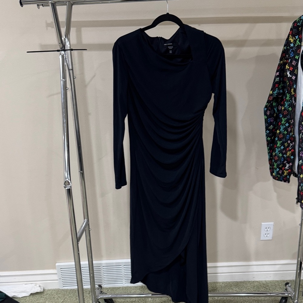 Maggy London Black Long Sleeve Dress